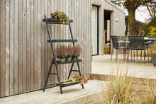 Växthylla Stål Svart 62,5 x 48 x 128 cm Garden